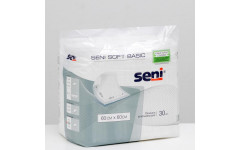 Пелёнки впитывающие одноразовые Seni 60*60 30 шт/уп