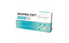 Экспресс-тест на выявление инфаркта Будьте Уверены 3 в 1 Экспресс-тест на выявление инфаркта Будьте Уверены 3 в 1