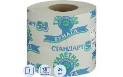 Бумага туалетная Островская 1-слойная серая 38 метров (24 рулона в упаковке) Бумага туалетная Островская 1-слойная серая 38 метров (24 рулона в упаковке)